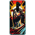 Pikkukuva 1 / 3: Xiaomi Redmi Note 8 Pro  Läpinäkyvä kuori Jeesus ja Kortti - uskonnollinen motiivi syvällä symboliikalla