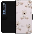Miniatyrbillede 1 af 3: Xiaomi Mi 10 Pro 5G Tegnebogsetui Teddy Dior Vibes - luksuriøs bamse i modetil