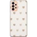 Pikkukuva 1 / 3: Samsung Galaxy A23 5G Läpinäkyvä kuori Teddy-tausta - söp