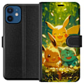 Pikkukuva 1 / 3: Apple iPhone 12  Lompakkokotelo Pixelmonster pelityyli - väri
