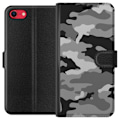 Pikkukuva 1 / 3: Apple iPhone 7 Lompakkokotelo Militääri B/W