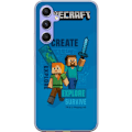 Pikkukuva 1 / 3: Samsung Galaxy A54 Läpinäkyvä kuori Minecraft Luolastot