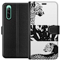 Miniatyrbillede 1 af 3: Sony Xperia 10 IV Tegnebogsetui Leopard Faces