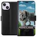 Miniatyrbillede 1 af 3: Apple iPhone 15 Tegnebogsetui A Minecraft Movie