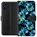 Pikkukuva 1 / 3: Xiaomi Redmi 9A Lompakkokotelo Kukat