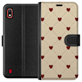 Miniatyrbild 1 av 3: Samsung Galaxy A10 Plånboksfodral Heart Grid