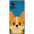 Pikkukuva 1 / 3: Motorola Edge 30 Ultra Läpinäkyvä kuori Hello Corgi