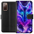 Miniatyrbillede 1 af 3: Samsung Galaxy S20 FE Tegnebogsetui Neon Ulv