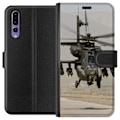 Miniatyrbillede 1 af 3: Huawei P20 Pro Tegnebogsetui AH-64 Apache Attack Helicopter