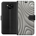 Pikkukuva 1 / 3: Xiaomi Poco X3 NFC Lompakkokotelo Hopea-aallot