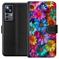Pikkukuva 1 / 3: Xiaomi 12T Pro Lompakkokotelo Gerbera Kukat Värikäs Koriste Kukka Motiivi Suosittu Kotisisustus Väririkas Seinätaide Suunnittelu
