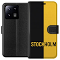 Miniatyrbillede 1 af 3: Xiaomi 13 Pro Tegnebogsetui Stockholm – fodbold