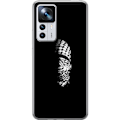 Pikkukuva 1 / 3: Xiaomi 12T Läpinäkyvä kuori Keffiyeh-kuviointi - klassinen palestiinalainen mustavalkoinen shaali, jolla on kulttuurinen merkitys