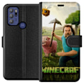 Pikkukuva 1 / 3: Motorola Moto G60S Lompakkokotelo A Minecraft Movie