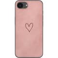 Kompatibelt Mobildeksel til Apple iPhone 16e Rosa hjerte rosa