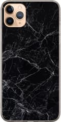 Kompatibel Mobilcover til Apple iPhone 11 Pro Max Marmor Sort