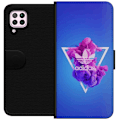 Pikkukuva 1 / 3: Huawei P40 lite Lompakkokotelo Adidas-inspiroitunut sininen mu