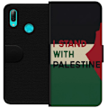 Miniatyrbilde 1 av 3: Huawei P smart 2019 Lommeboketui Stå opp for Palestina - soli