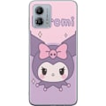 Miniatyrbild 1 av 3: Motorola Moto G53 Genomskinligt Skal Kuromi Kawaii