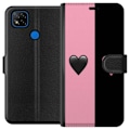 Miniatyrbillede 1 af 3: Xiaomi Redmi 9C Tegnebogsetui Hjerter