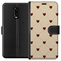Miniatyrbild 1 av 3: OnePlus 6T Plånboksfodral Heart Grid