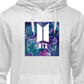 Miniatyrbild 1 av 8: Barn-Hoodie | Mjuk Huvtröja för Barn BTS grå 9-11 År