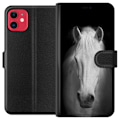 Miniatyrbillede 1 af 3: Apple iPhone 11 Tegnebogsetui Hest