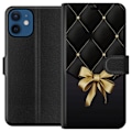 Miniatyrbillede 1 af 3: Apple iPhone 12 mini Tegnebogsetui Elegant Roset