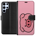 Pikkukuva 1 / 3: Samsung Galaxy S24 Ultra Lompakkokotelo Kawaii Piggy