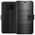 Miniatyrbillede 1 af 3: Samsung Galaxy S7 Tegnebogsetui Børstet Metal