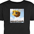 Pikkukuva 1 / 8: Lasten T-paita | Mukava T-paita Lapsille A Minecraft Movie musta 5-6 Vuotta