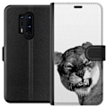 Pikkukuva 1 / 3: OnePlus 8 Pro Lompakkokotelo Leijona Taiteellinen Eläinaihe Afrikkalainen Tyyli Viidakon Tunnelma Graafinen Suunnittelu Kotikoristeet Eläintema