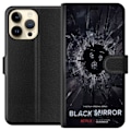 Miniatyrbilde 1 av 3: Apple iPhone 15 Pro Max Lommeboketui Black Mirror Sci-Fi Netfl