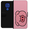 Miniatyrbilde 1 av 3: Motorola Moto G9 Play Lommeboketui Kawaii Piggy