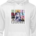 Miniatyrbillede 1 af 8: Børne-Hoodie | Blød Hættetrøje til Børn Taylor Swift hvid 9-11 År