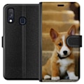 Miniatyrbillede 1 af 3: Samsung Galaxy A40 Tegnebogsetui Hvalp