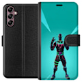 Miniatyrbillede 1 af 3: Samsung Galaxy A14 5G Tegnebogsetui sort ridder fortnite