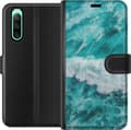 Kompatibel Tegnebogsetui til Sony Xperia 10 IV Hav