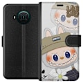 Pikkukuva 1 / 3: Nokia X10 Lompakkokotelo Labubu Minimal Mood - Yksinkertainen ja tyylikäs hirviösuunnittelu