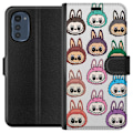 Pikkukuva 1 / 3: Motorola Moto E32s Lompakkokotelo Labubu Macaron Monster - Sö