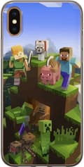 Kompatibelt Mobilskal till Apple iPhone XS MineCraft