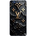 Miniatyrbillede 1 af 3: Huawei P10 Gennemsigtig cover Louis Vuitton Mørk Tilstand Design Sort Luksus Stil Mode Populær Grafisk Mønster Modeikon Luksusmærke