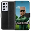 Miniatyrbilde 1 av 3: Samsung Galaxy S21 Ultra 5G Lommeboketui A Minecraft Movie
