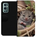 Miniatyrbillede 1 af 3: OnePlus 9 Pro Tegnebogsetui Rotte Smilende Dyremotiv By Motiv Urban Grafisk Design Populært Sjovt Motiv Kunstart Stil