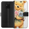 Miniatyrbilde 1 av 3: Huawei Mate 20 Pro Lommeboketui Nalle Puh med blomster - klass