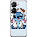 Pikkukuva 1 / 3: Asus Zenfone 9 Läpinäkyvä kuori Stitch Koirapuku Lilo & Stitch Disney Hauska Design Sininen Avaruusolento Sarjakuva Hahmo Suosittu Lapsille Suositt