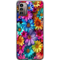 Pikkukuva 1 / 3: Nokia G21 Läpinäkyvä kuori Gerbera Kukat Värikäs Koriste Kukka Motiivi Suosittu Kotisisustus Väririkas Seinätaide Suunnittelu