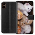 Miniatyrbilde 1 av 3: Apple iPhone XS Lommeboketui Katter