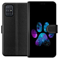 Miniatyrbillede 1 af 3: Samsung Galaxy A71 Tegnebogsetui Galakse Klø