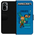 Miniatyrbilde 1 av 3: Xiaomi Redmi Note 10S Lommeboketui Minecraft Grotter